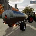 old water tank trailer v1.0 fs22 1