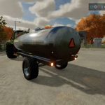 old water tank trailer v1.0 fs22 3