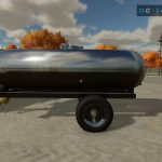 old water tank trailer v1.0 fs22 6