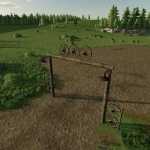 old wooden farm entrance v1.0 fs22 1