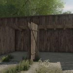 old wooden garage v1.0 fs22 2