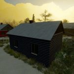 old wooden house prefab v1.0 fs22 2