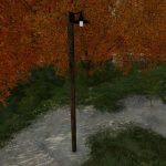 old wooden light poll v1.0 fs22 3