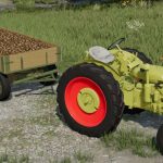 old wooden trailer v1.0 fs22 3