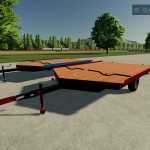 open deck sled trailer chs v1.0 fs22 1