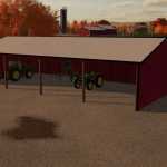 open sided machine shed v1.0 fs22 1