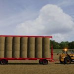 orenge bale trailer pack v1.0 fs22 3