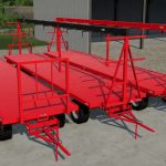 orenge bale trailer pack v1.0 fs22 5