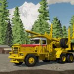 pacific p16 logging truck v1.1 fs22 2