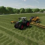 pack of balers with windrower v3.0 fs22 4