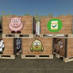 pallet pack for animals v1.0 fs22 3