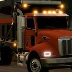 peterbilt 340 dump truck v1.0 fs22 1