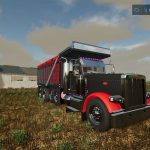 peterbilt 379 dump truck v1.0 fs22 2