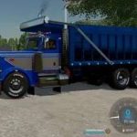 peterbilt 379 dump truck v1.0 fs22 8