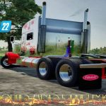 peterbilt 388 christmas v1.0 fs22 2