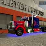 peterbilt 389 custom v1.0 fs22 1