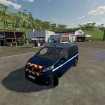 peugeot expert gendarmerie v1.0 fs22 2