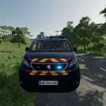 peugeot expert gendarmerie v3.0 fs22 1