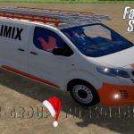 peugeot expert polimix v1.0 fs22 2