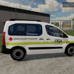 peugeot partner croix rouge v1.0 fs22 3