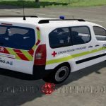 peugeot partner croix rouge v1.0 fs22 5