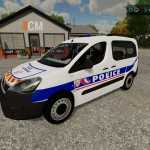 peugeot partner crs police v1.0 fs22 3