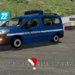 peugeot partner ii gendarmerie v1.0 fs22 1