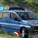 peugeot partner ii gendarmerie v1.0 fs22 3