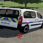 peugeot partner police municipale v1.0 fs22 1