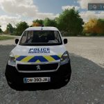 peugeot partner police municipale v1.0 fs22 5