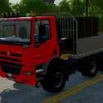 phoenix flatbed salt truck v1.0 fs22 1 1