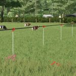 pig tail polytape electric fences v1.0 fs22 2