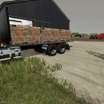 pinnacle hay hauler v1.0 fs22 2