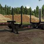 pitts log trailer pack v1.0.0.1 fs22 1