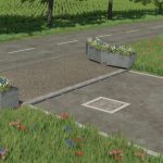 placeable borderstones flowerpot v1.0 fs22 2