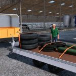 placeable bunker silos tires v1.0.1 fs22 2