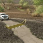 placeable cattle guard v1.0 fs22 6