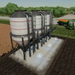 placeable fertilizer filling station v1.0 fs22 3