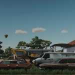 placeable junkyard cars v1.0 fs22 1