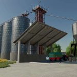 placeable ks67 grain silo v1.0 fs22 2