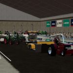 placeable pulling hall v1.0 fs22 1