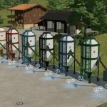 placeable silos v1.0 fs22 3