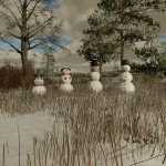 placeable snowmen v1.0 fs22 1