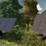 placeable solar panels v1.0 fs22 1