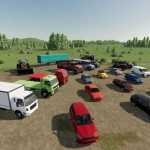 placeable vehicle pack v1.0 fs22 1