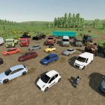 placeable vehicle pack v1.0 fs22 3