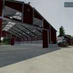 placeable vehicle shed large by stevie v1.0 fs22 1