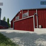 placeable vehicle shed large by stevie v1.0 fs22 2