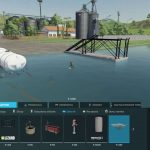 placeable water 100x100m with free watertrigger v1.0 fs22 4