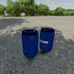 plastic water fertilizer barrels v1.0 fs22 5